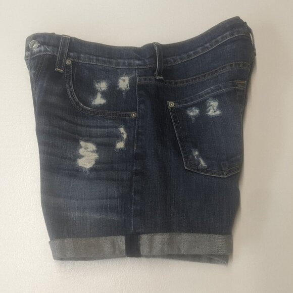 7 For All Mankind Size 25 Distressed Denim Shorts - Picture 16 of 16